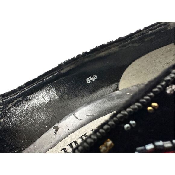 Caparros Vintage Jeweled Velvet Heels Limited Edition BNWOT - Picture 8 of 13